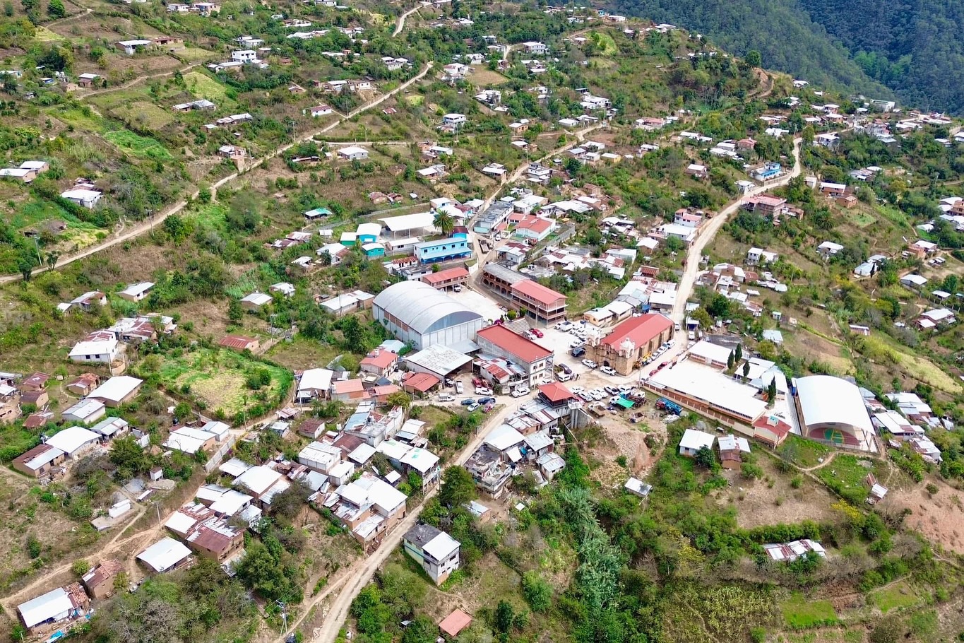 Paisaje natural de Santiago Laxopa